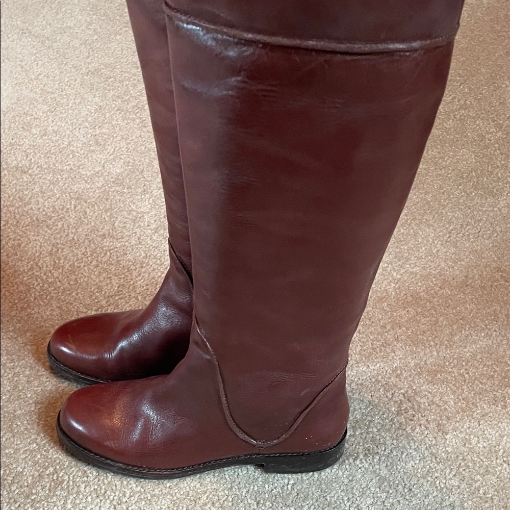Michael Kors Rich Brown Over the Knee Boots - Picture 5 of 7